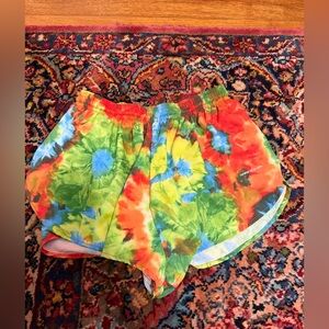 Boa Women’s Running Shorts Tie Dye